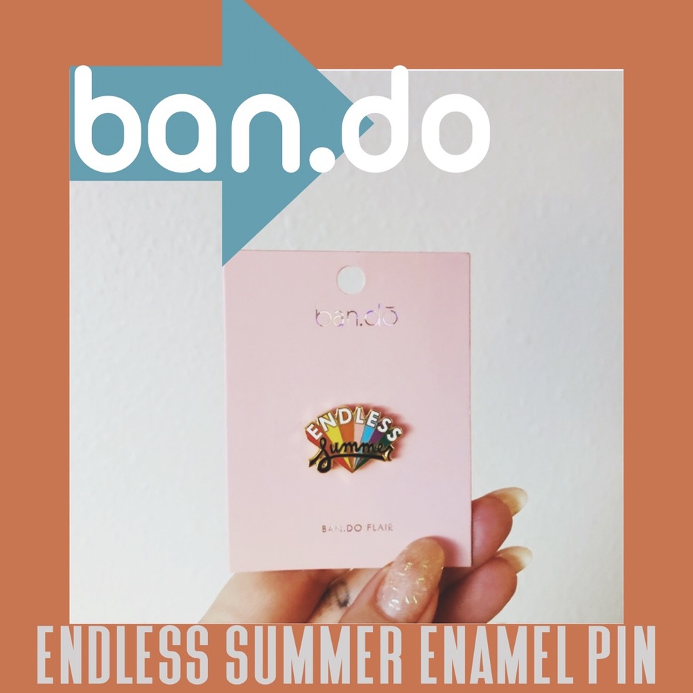 ban.dō Endless Summer enamel pins